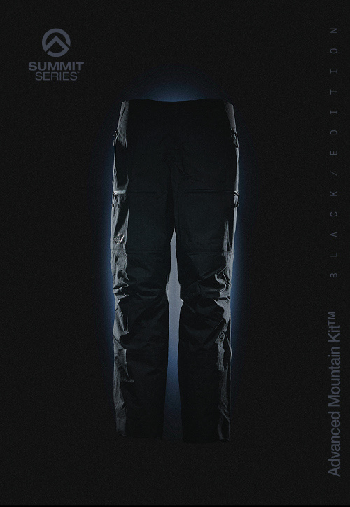 Men's Summit Series Futurelight AMK Ski Pants with blurred spotlight in the top center.