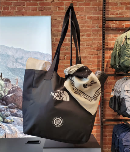 Pick up a reusable bag in store.