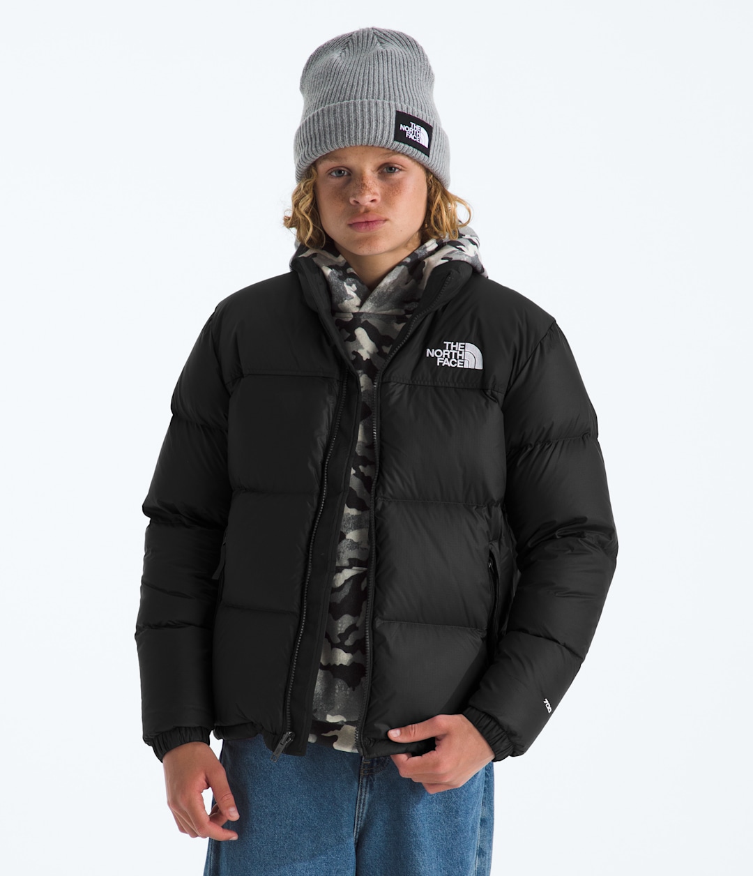 Big Kids’ 1996 Retro Nuptse Jacket