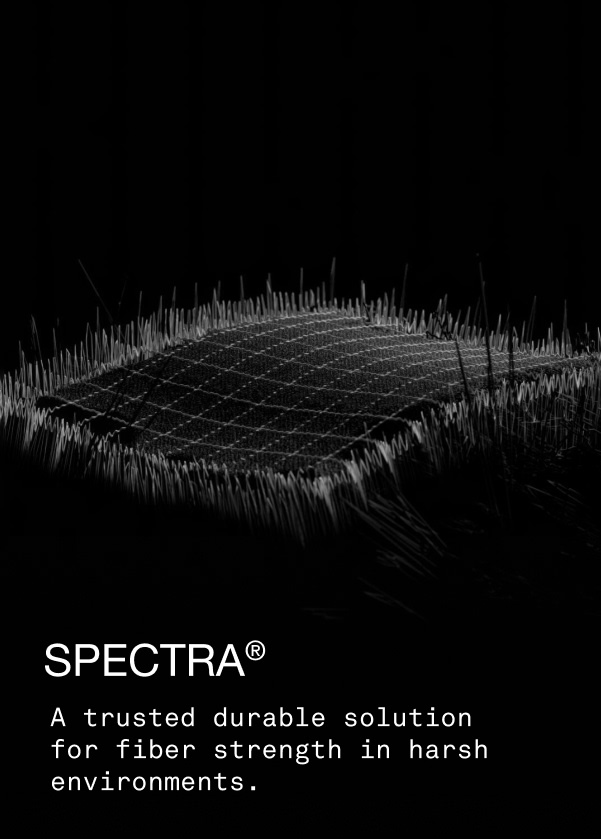 Close up image of SPECTRA fabric.