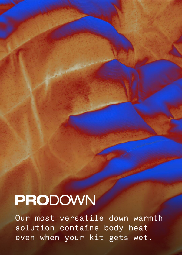 Close up image of Prodown fabric.