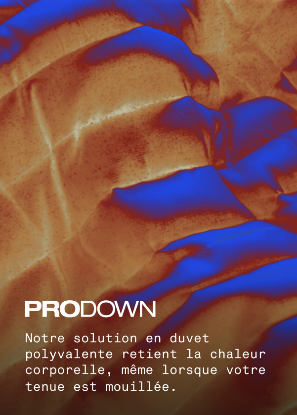 Close up image of Prodown fabric.
