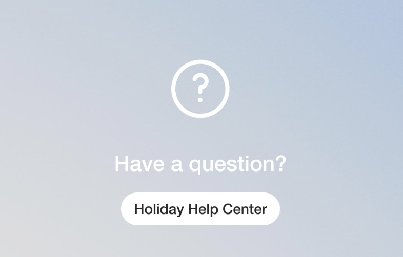 Holiday help center