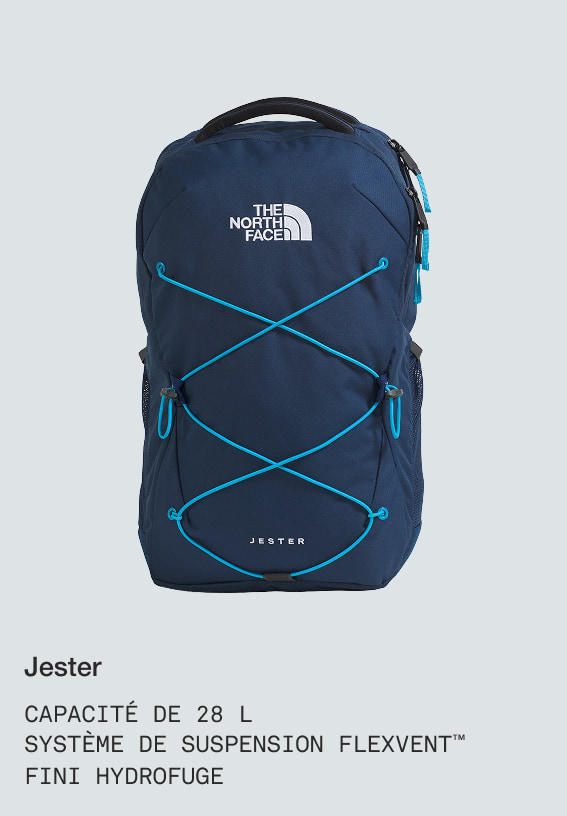 Photo du sac à dos Jester bleu marine.