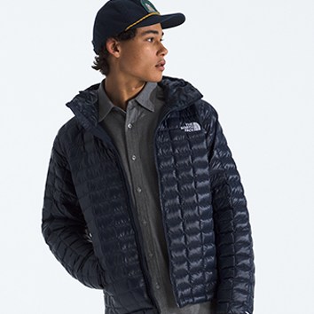 Studio shot of a man in a fleece