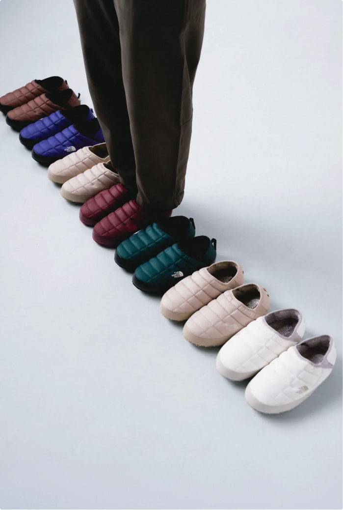 An image of Thermoball Mules side by side.