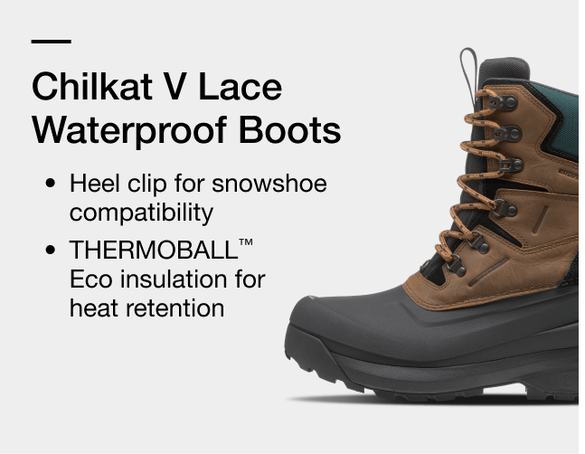 Men's snow boot from The North Face.