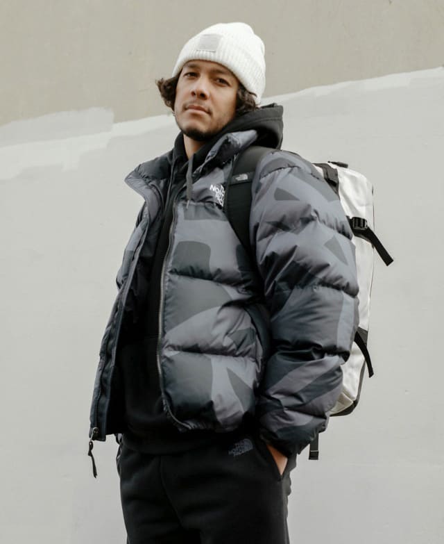 North face nuptse collab on sale