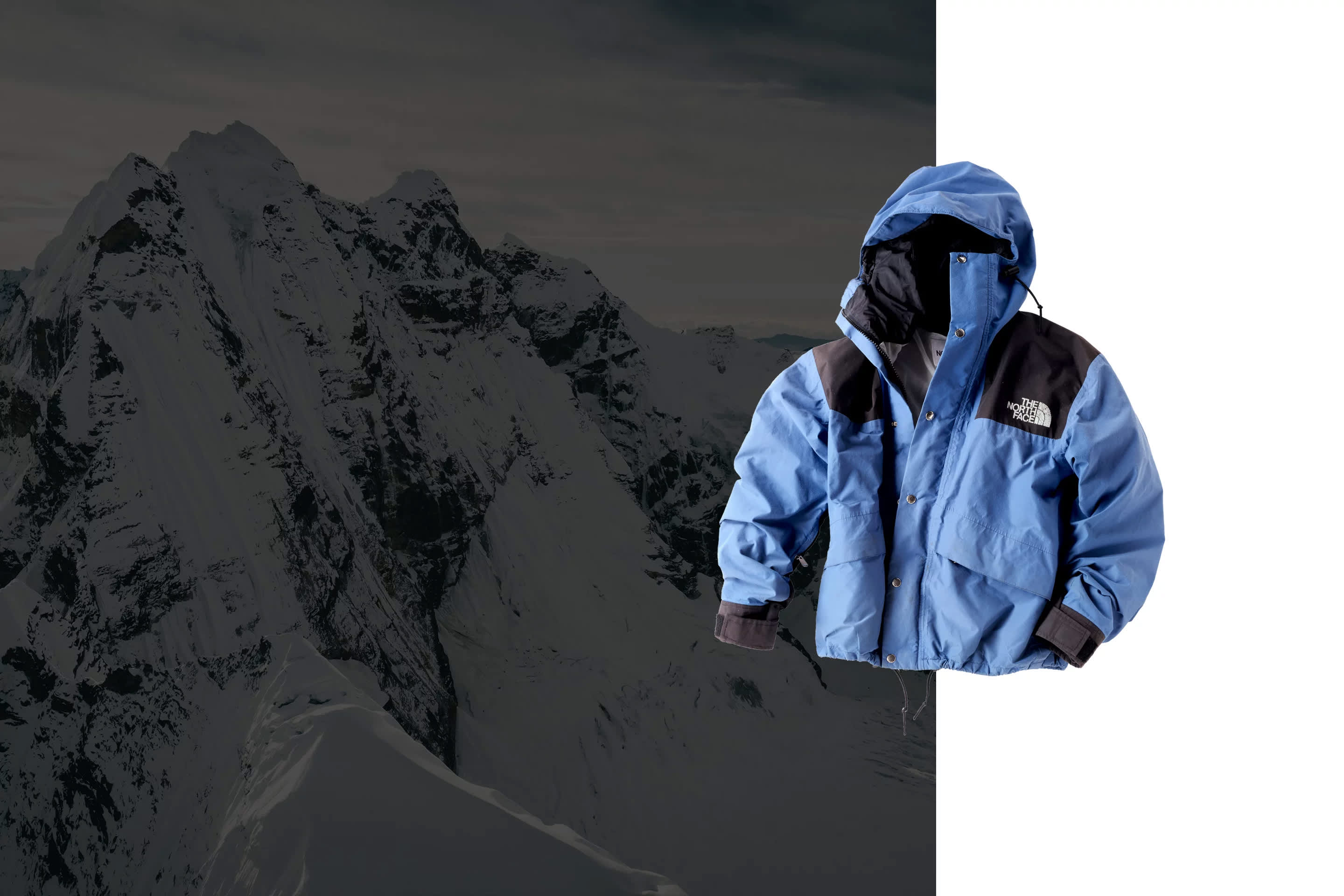 The north face 1985 mountain fly jacket hot sale