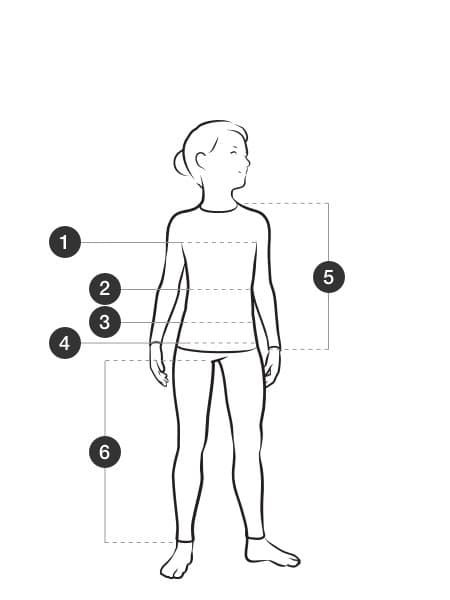 The North Face Size Charts for Clothing Jackets Shoes