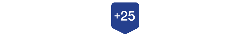 +25