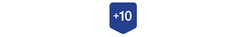 +10
