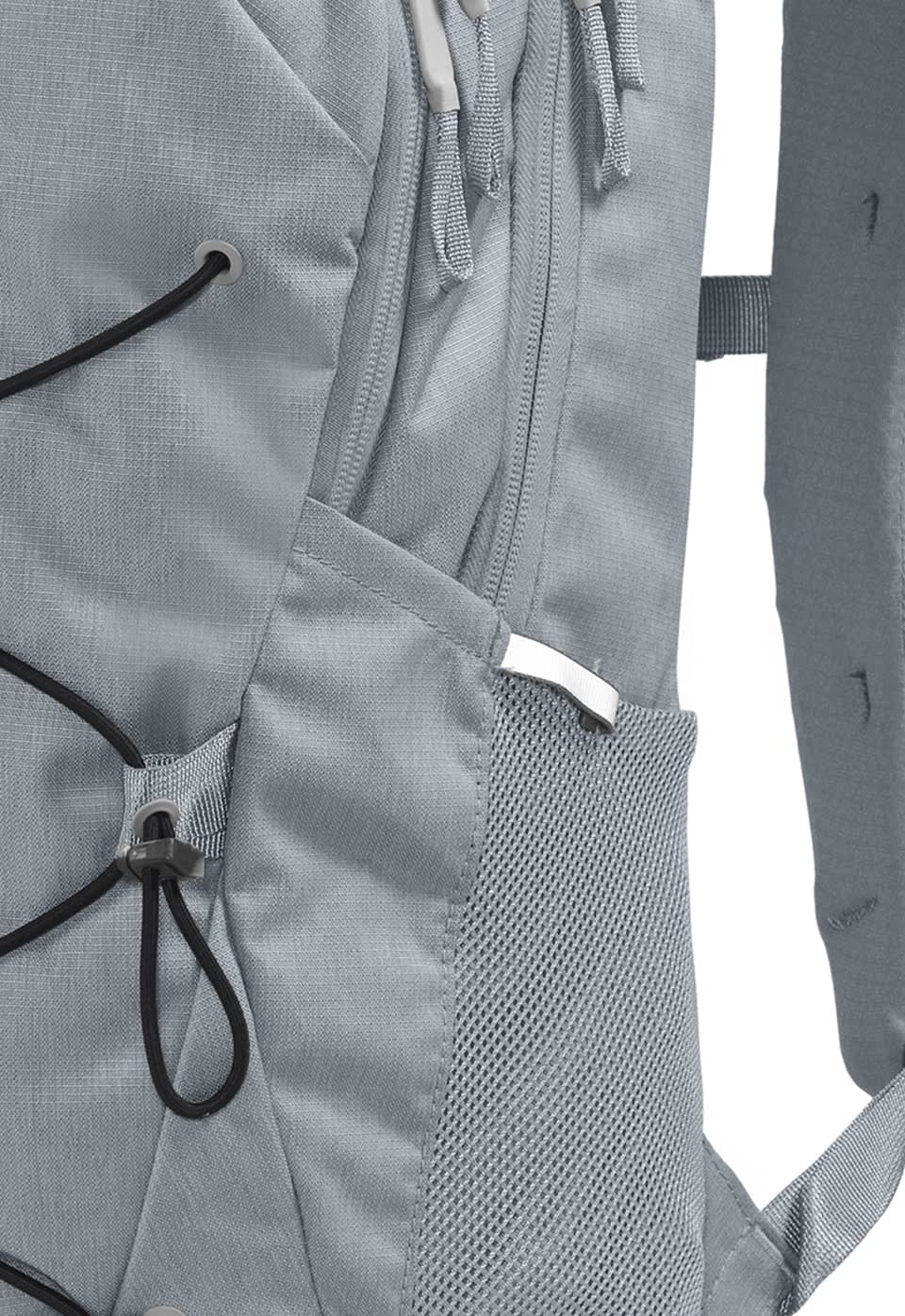 PLP image showing a waterbottle holder/zippers/bungees.