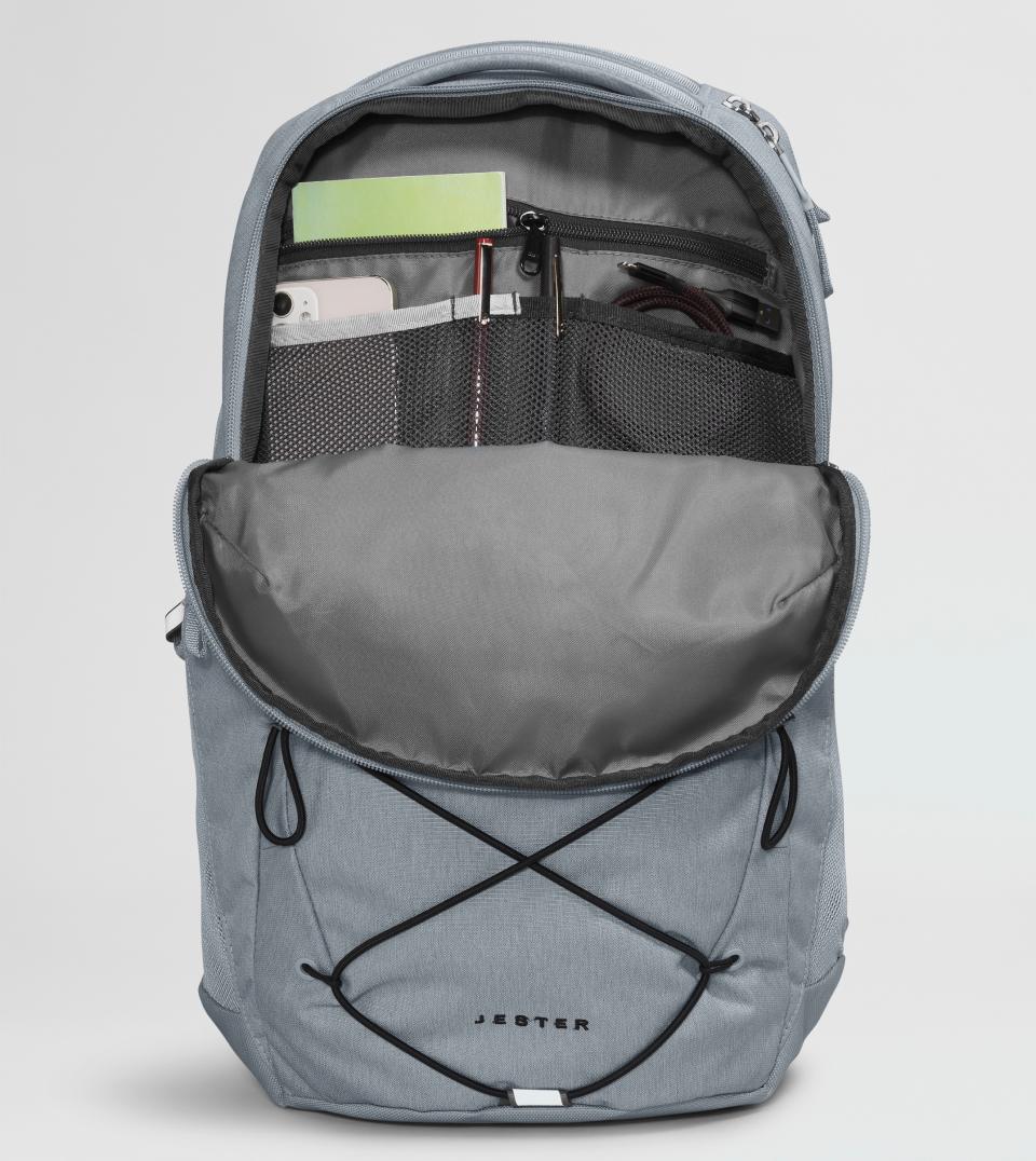 Studio image of a grey Jester backpack