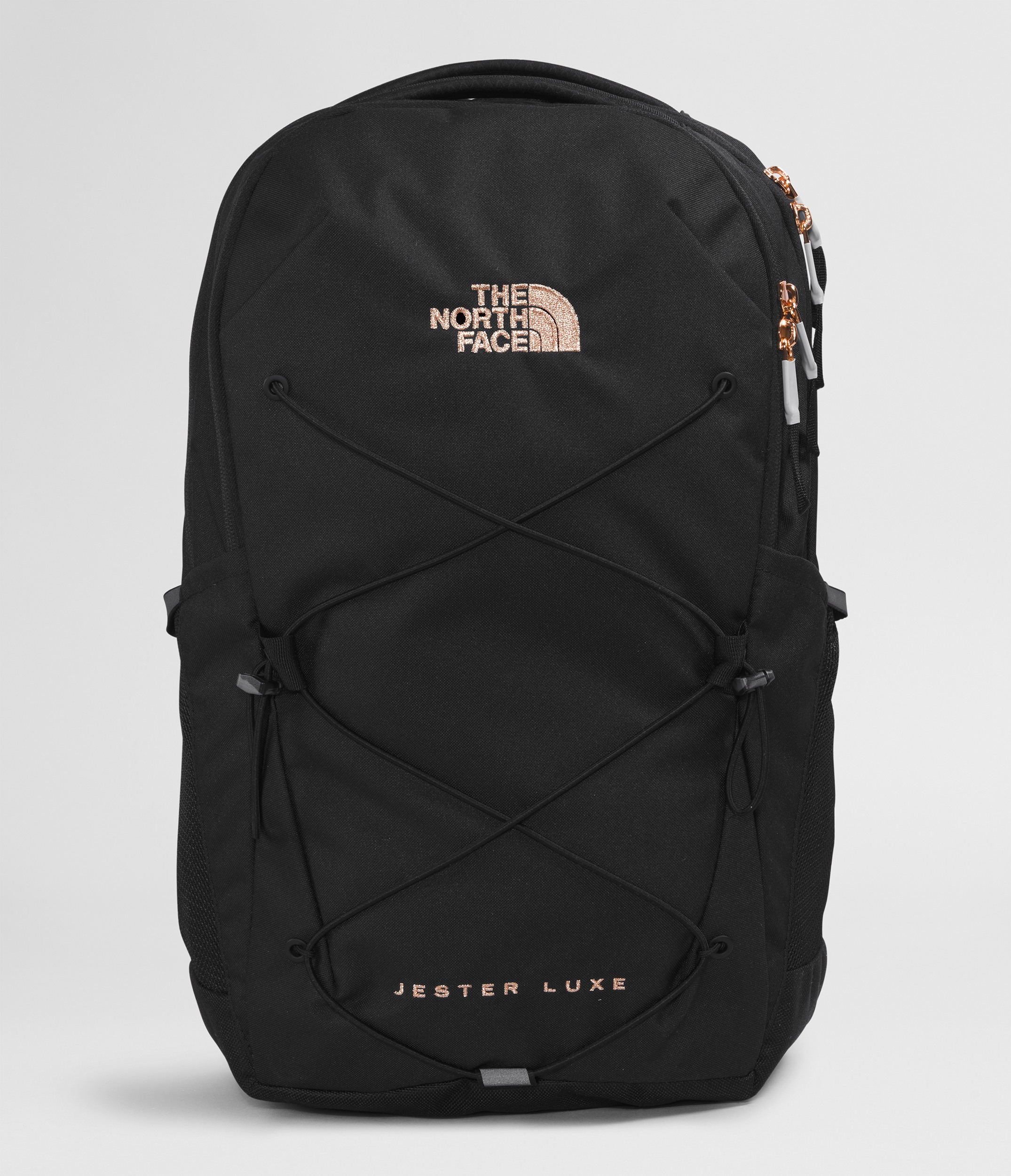 A studio image of the Jester Luxe backpack by The North Face.