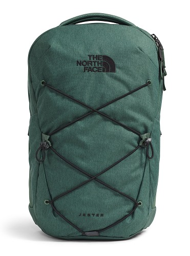 A black Borealis backpack by The North Face.