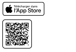 Texte: Télécharger dans l'App Store