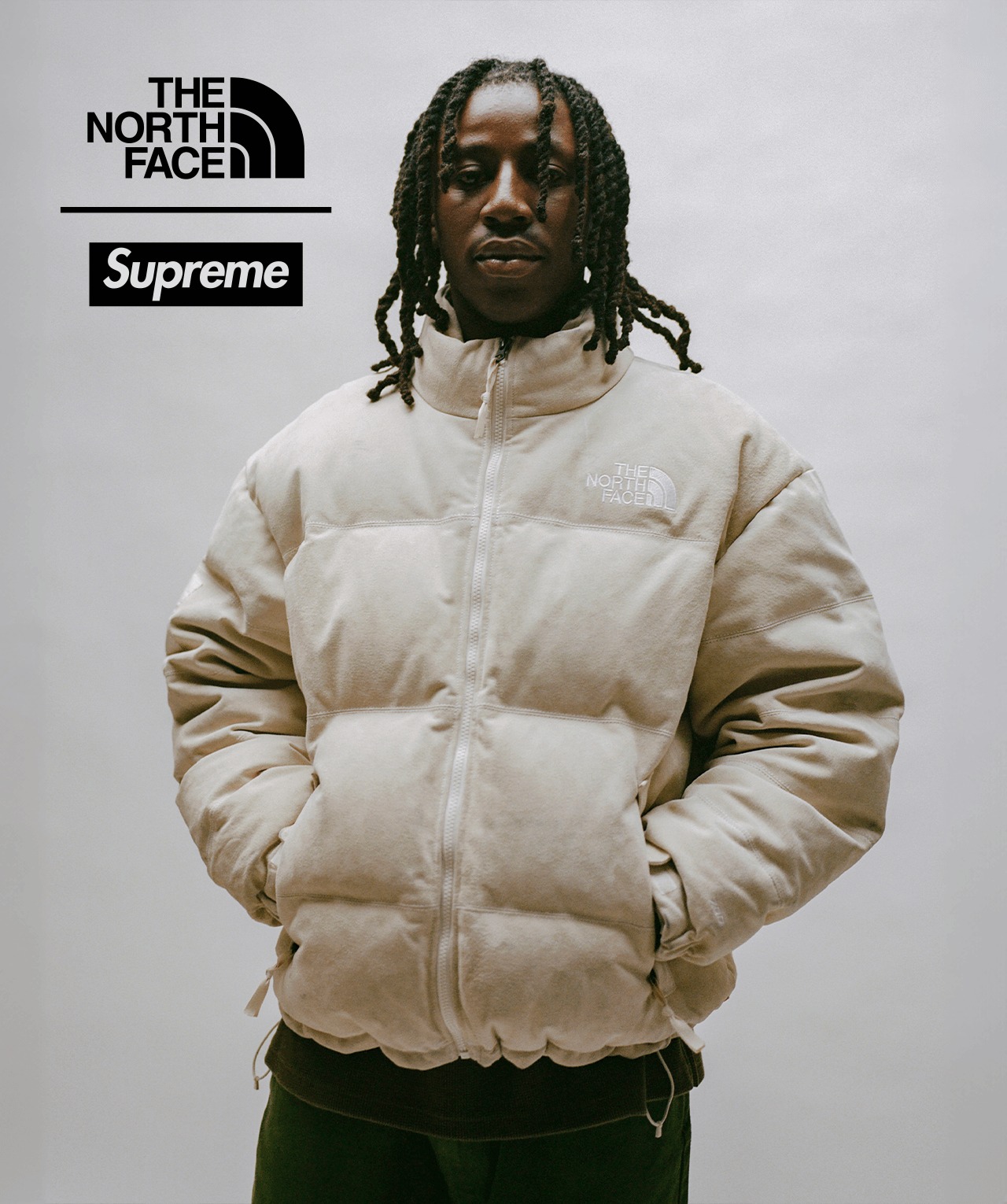 North face x supreme parka on sale