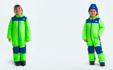 Children's north face ski fashion jackets