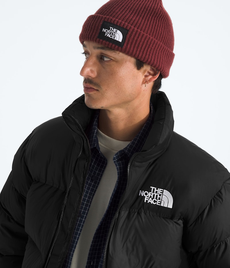 Мужская куртка The North Face 1996 Retro Nuptse, цвет: Чёрный — фото 4