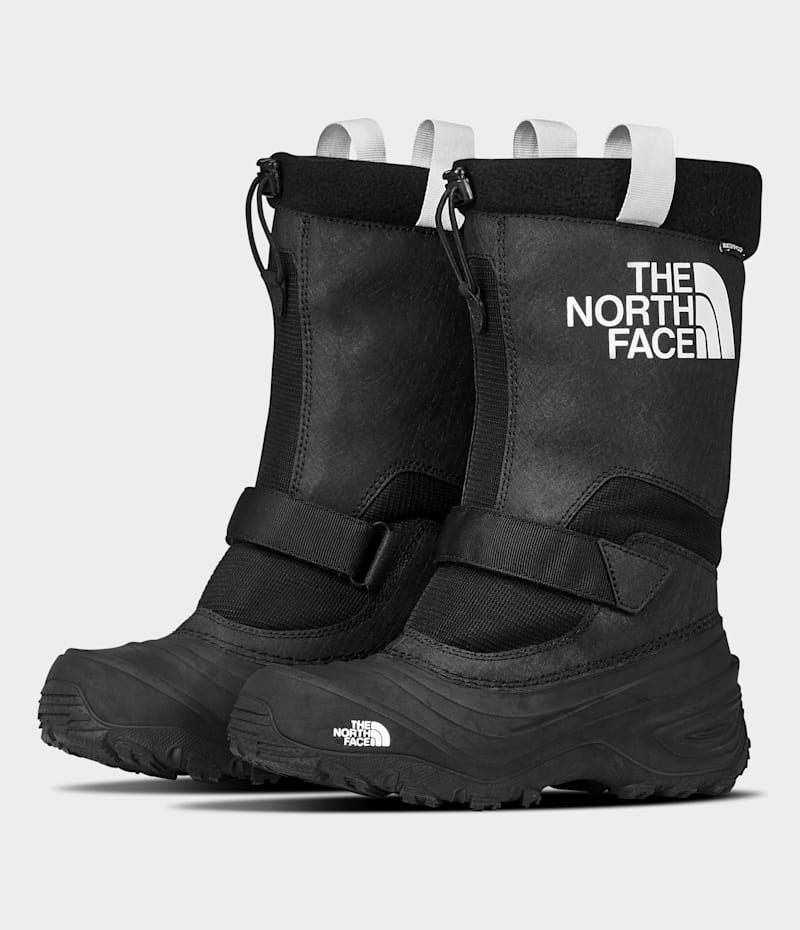 Детские ботинки The North Face Youth Alpenglow Extreme III, цвет: Чёрный / Белый