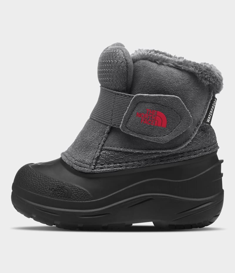 Ботинки The North Face Alpenglow II Boots для малышей, цвет: Чёрный / Серый