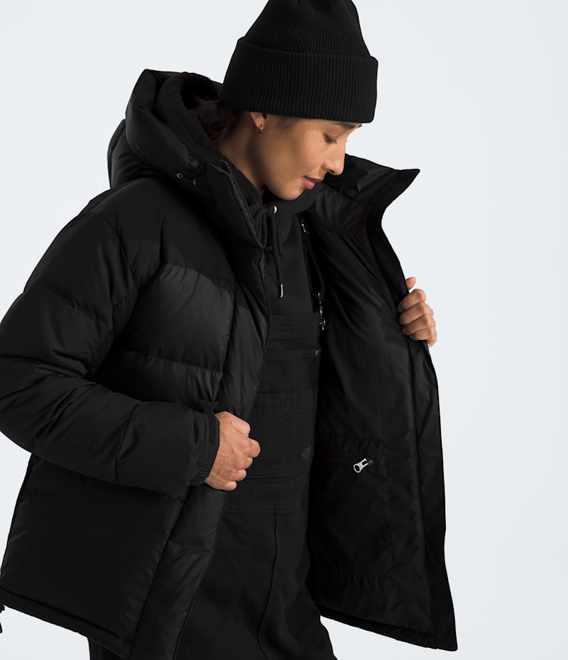 Женская куртка The North Face Hmlyn Down Parka, цвет: Чёрный — фото 5