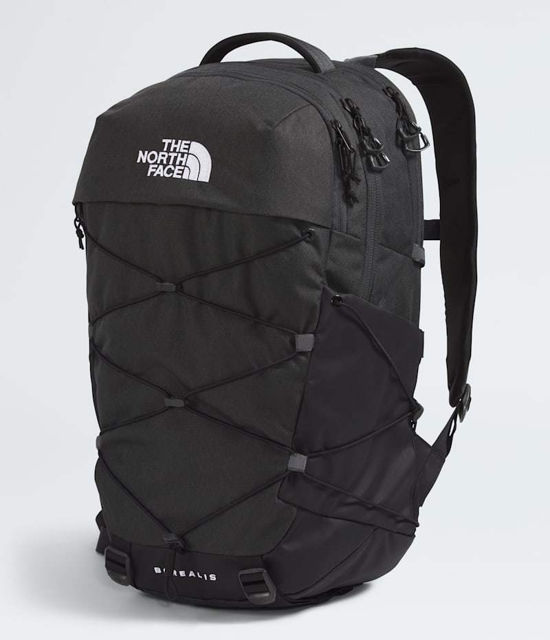 Рюкзак The North Face Borealis - 28L, цвет: Асфальтовый серый меланжевый / Чёрный — фото 4