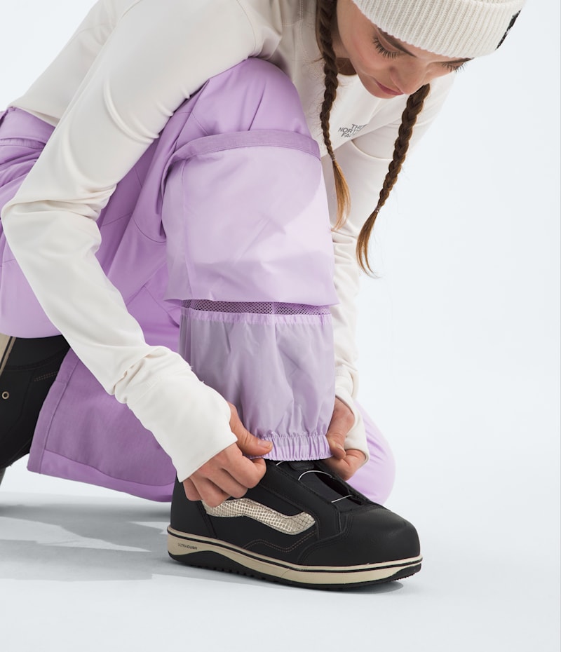 Женские брюки The North Face Freedom Insulated, цвет: Сиреневый — фото 4