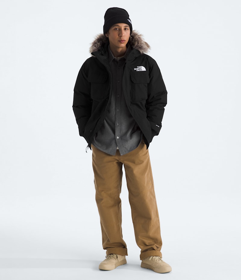 Мужская куртка The North Face McMurdo Bomber, цвет: Чёрный — фото 2