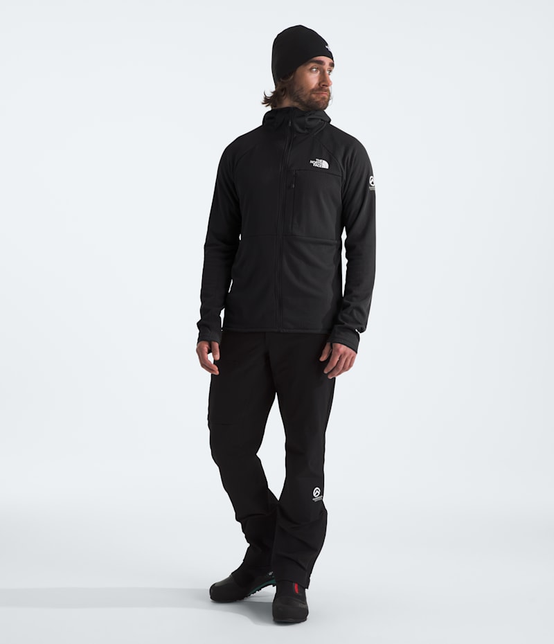 Мужское худи The North Face Summit Series Futurefleece Full-Zip, цвет: Чёрный — фото 2