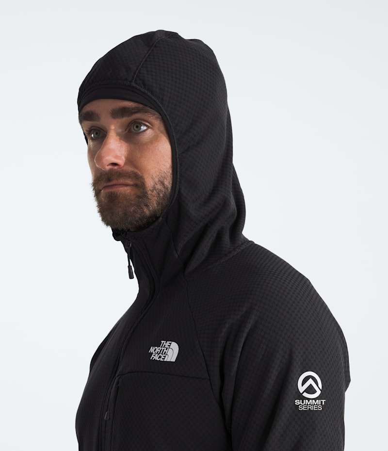 Мужское худи The North Face Summit Series Futurefleece Full-Zip, цвет: Чёрный — фото 5