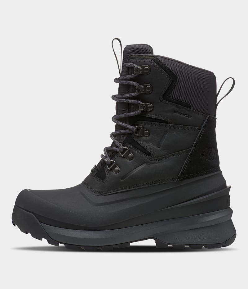 Мужские ботинки The North Face Chilkat V 400 Waterproof, цвет: Чёрный / Асфальтовый серый