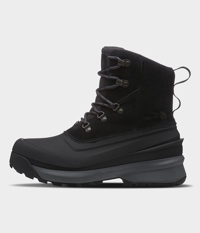 Мужские ботинки The North Face Chilkat V Lace Waterproof, цвет: Чёрный / Асфальтовый серый