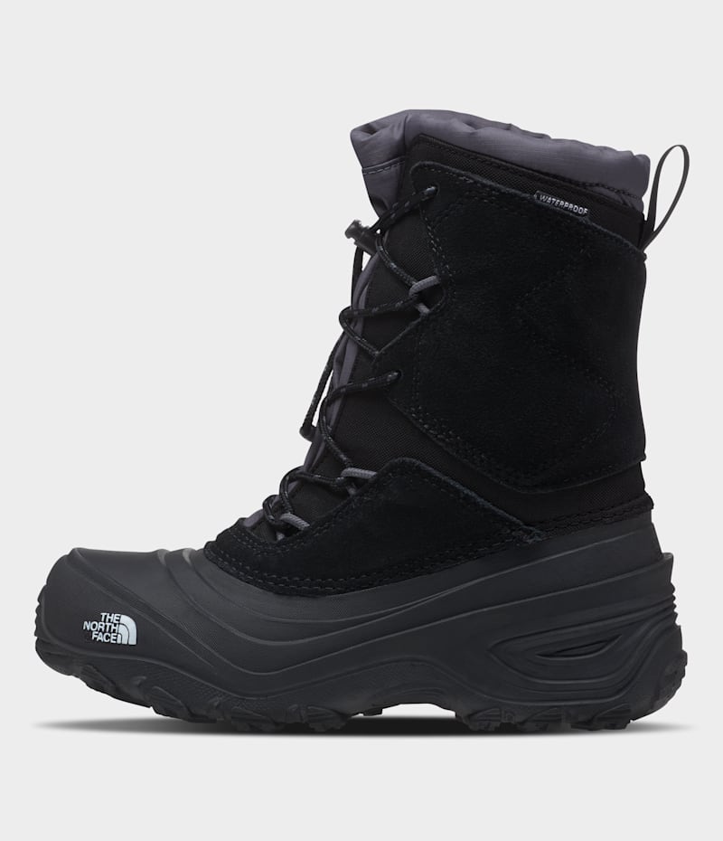 Детские ботинки The North Face Youth Alpenglow V Waterproof, цвет: Чёрный / Серый