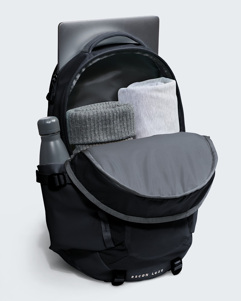 Рюкзак The North Face Recon Luxe - 30L, цвет: Чёрный / Коралловый — фото 5