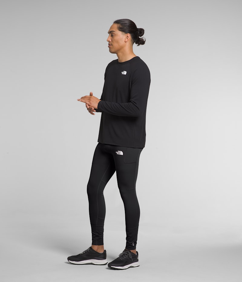 Мужские леггинсы The North Face Winter Warm Pro Tights, цвет: Чёрный — фото 3