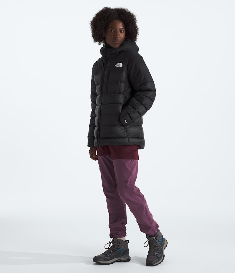 Женское худи The North Face Kalix Down Hoodie, цвет: Чёрный — фото 2