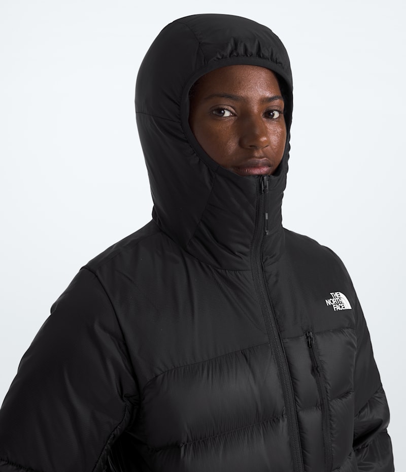 Женское худи The North Face Kalix Down Hoodie, цвет: Чёрный — фото 4