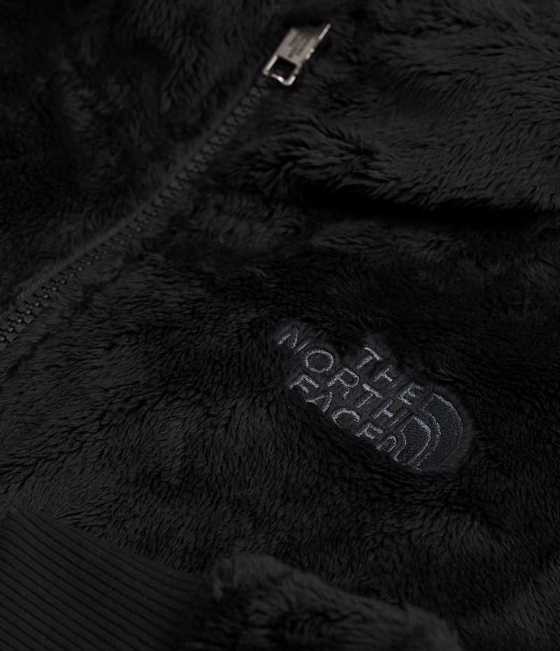 Худи The North Face Osito Full-Zip для девочек, цвет: Чёрный — фото 6