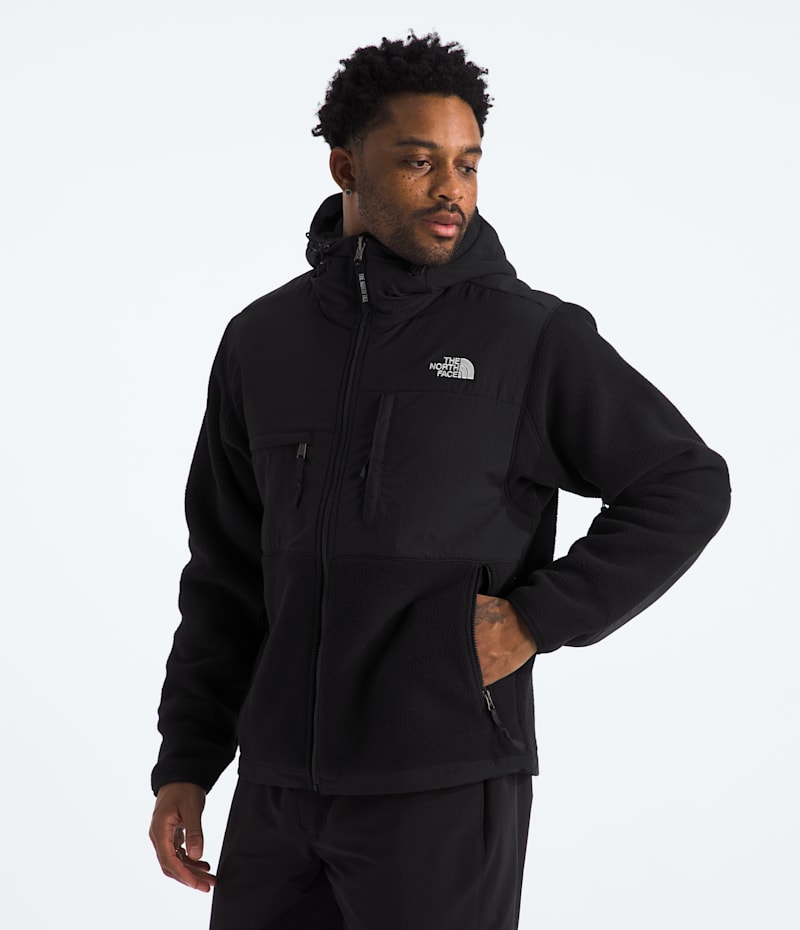 Мужское худи The North Face Retro Denali, цвет: Чёрный — фото 4