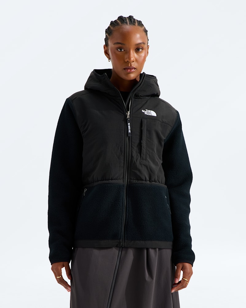 Женское худи The North Face Retro Denali, цвет: Чёрный
