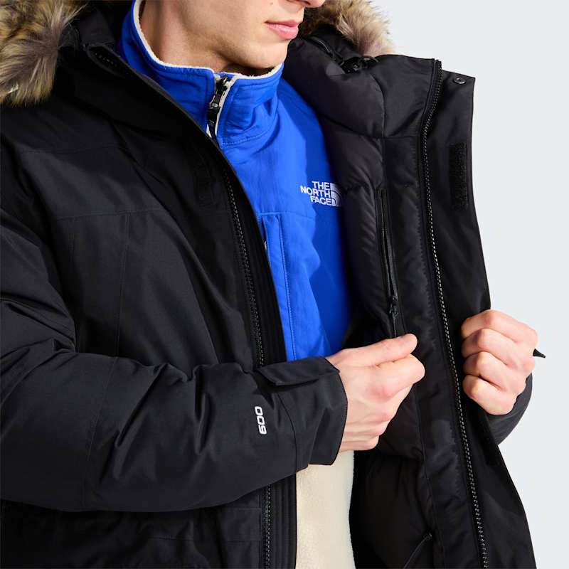 Мужская куртка The North Face McMurdo 2L GORE-TEX Down Parka, цвет: Чёрный — фото 4