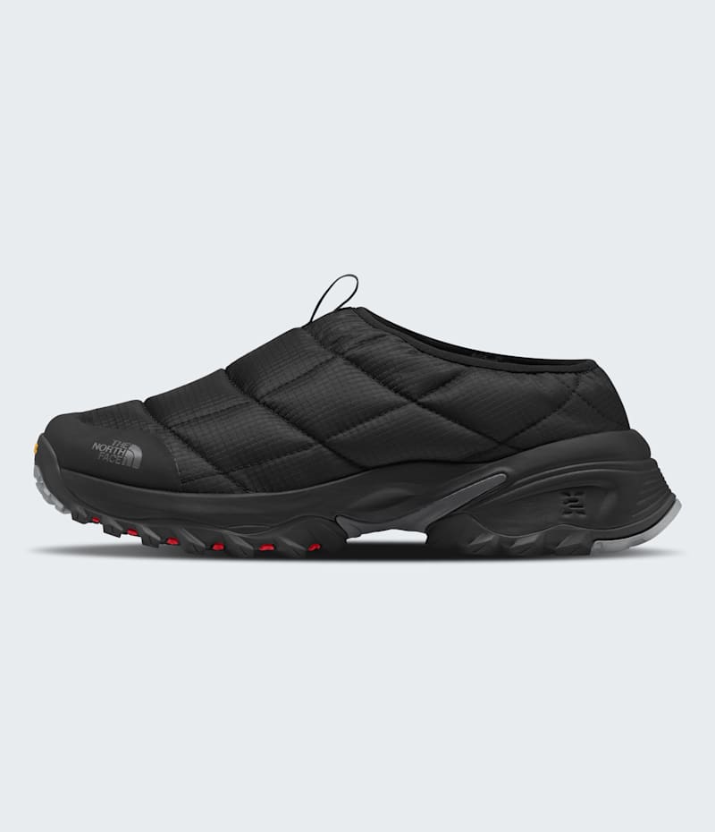 Мужские сабо The North Face Hedgehog Rvst Thermoball Mule, цвет: Чёрный / Красный