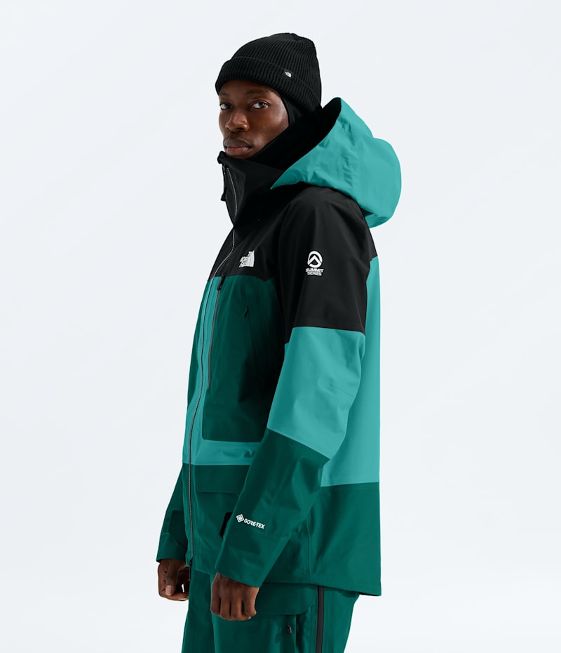 Мужская куртка The North Face Summit Series Verbier GORE-TEX, цвет: Бирюзовый — фото 4