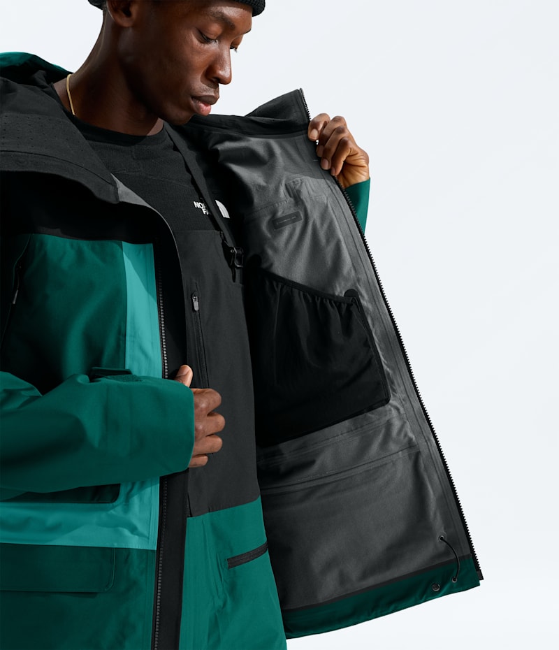 Мужская куртка The North Face Summit Series Verbier GORE-TEX, цвет: Бирюзовый — фото 5