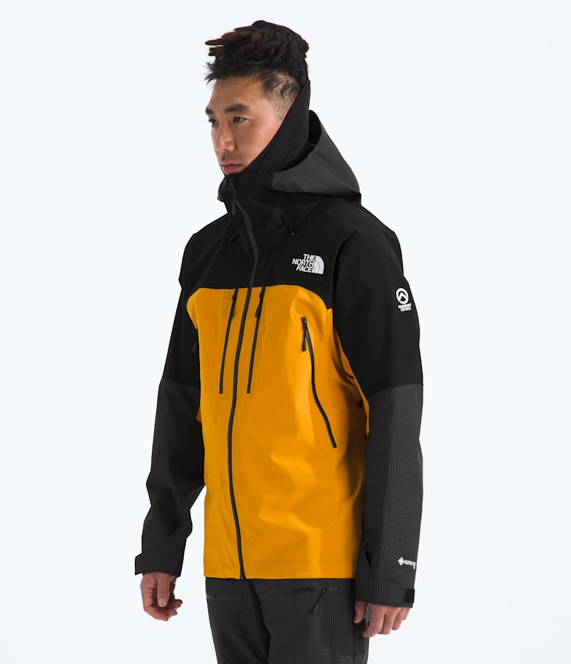 Мужская куртка The North Face Summit Mountain GTX Pro, цвет: Снежный золотой / Чёрный — фото 5