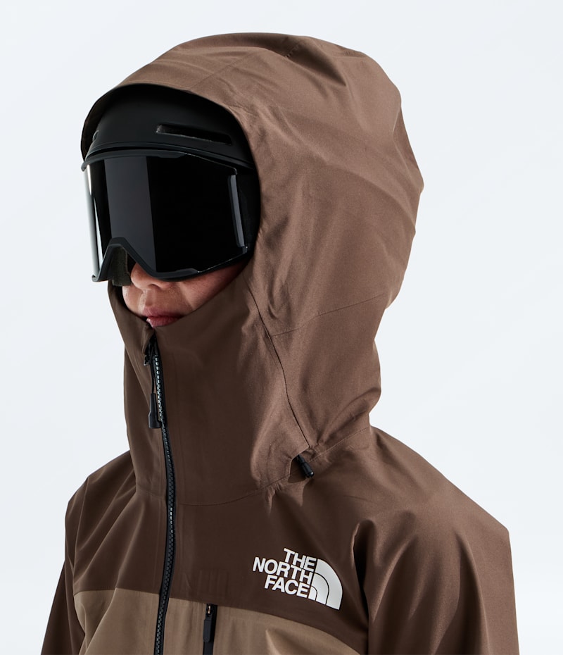 Женская куртка The North Face Summit Eastwall GTX, цвет: Гранатовый / Коричневый — фото 5