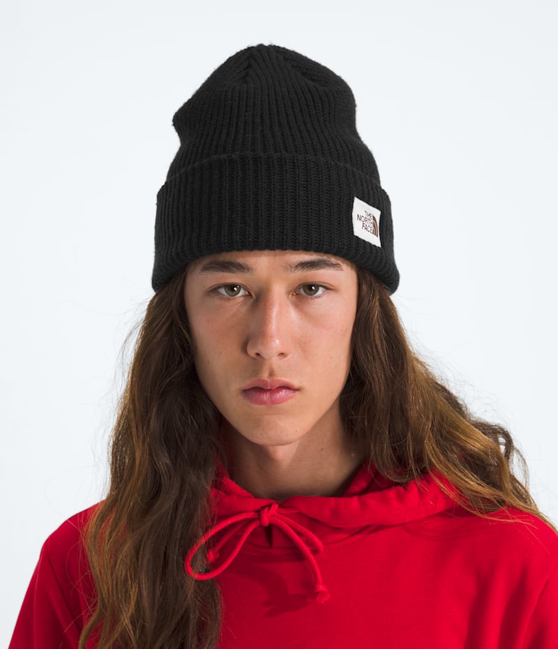 Шапка The North Face Salty Bae Lined Beanie, цвет: Чёрный — фото 2