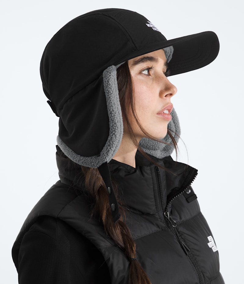 Головные уборы The North Face Yumiori Trapper, цвет: Чёрный / Жемчужный — фото 3